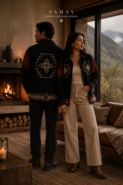 Chaqueta Andina Allpa Tejida lifestyle unisex
