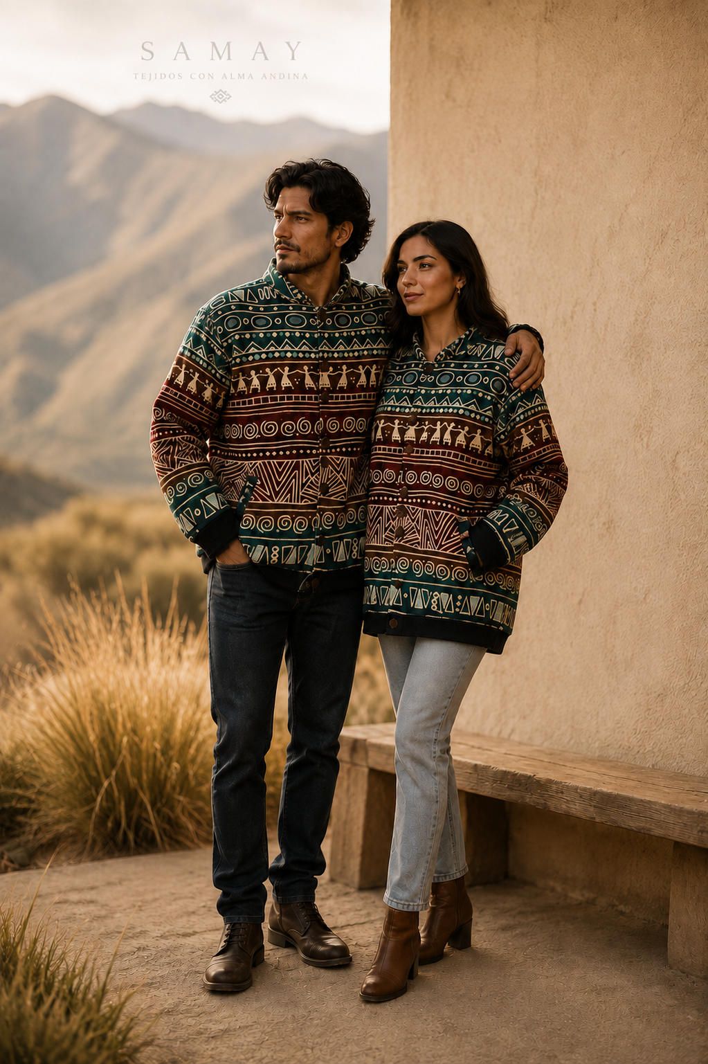 Chaqueta Andina Kawsay lifestyle unisex