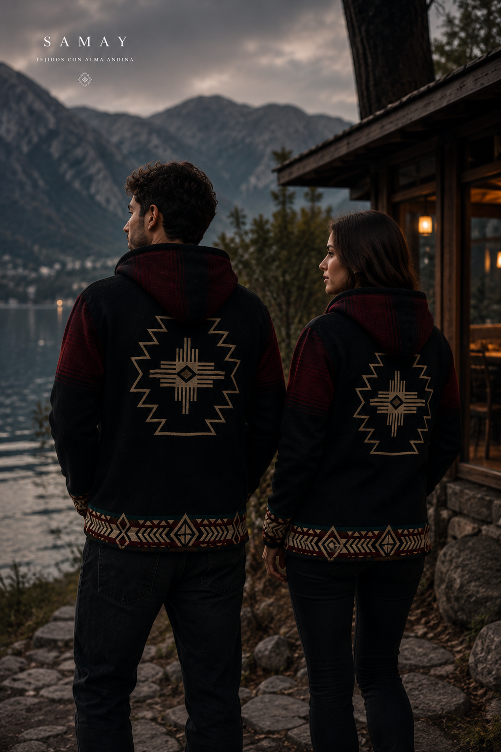 Chaqueta Andina Awayu de los Andes Outfit Alternativo unisex